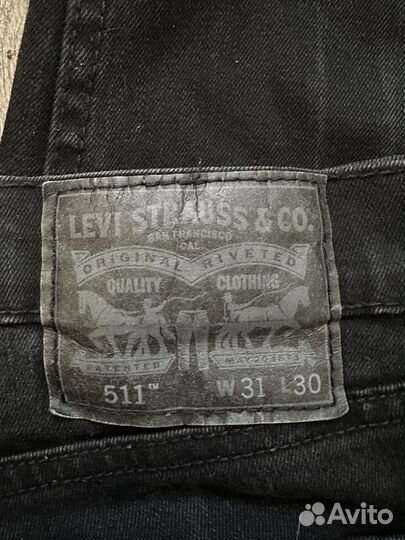 Джинсы Levis 511 31/30