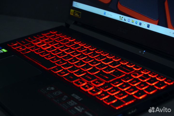 Игровой ноутбук Acer Nitro. RTX 3050Ti/16gb/6ядер