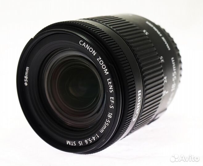 Объектив Canon EF-S 18-55 f/4-5.6 IS STM