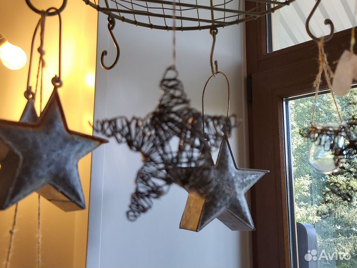 Звезда из проволоки. Декор