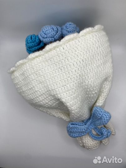 Вязанная кукла-букет трансформен