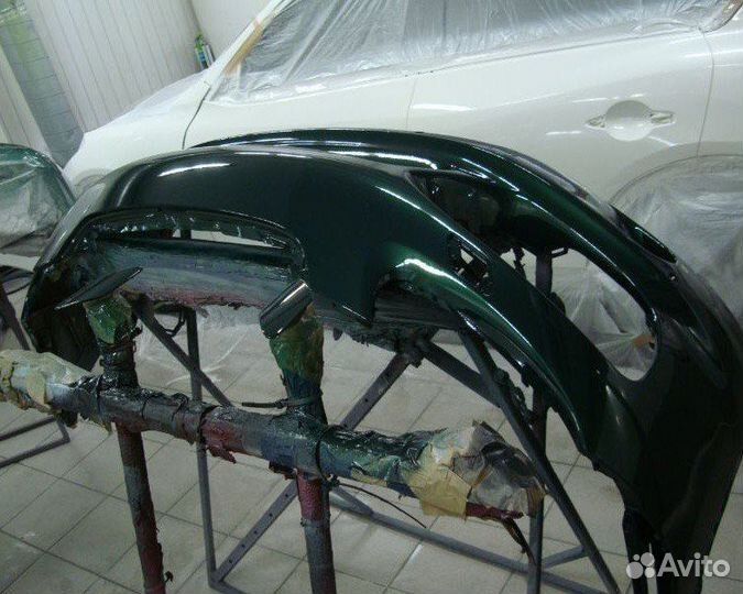 Бампер задн Solaris 14-17 серый SAE