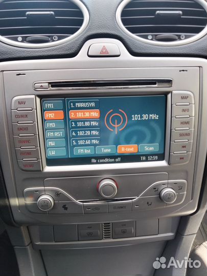 Магнитола blaupunkt с климатом форд фокус