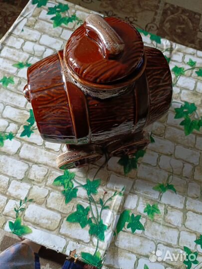 Керамический бочонок СССР