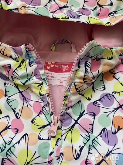 Куртка для девочки 98