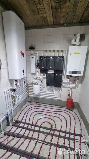 Услуги сантехника(бригада монтажников )