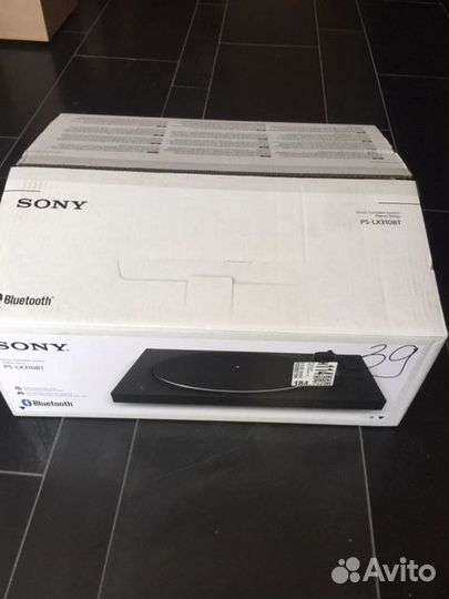 Виниловый проигрыватель Sony PS-LX310BT