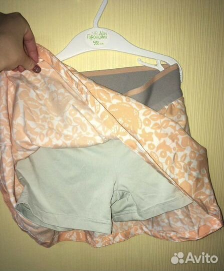 Юбка-шорты adidas для девочки