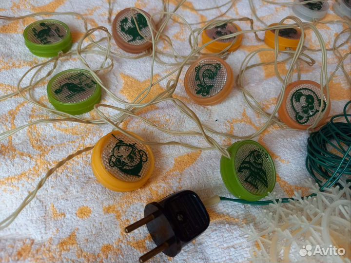 Гирлянда электрическая СССР