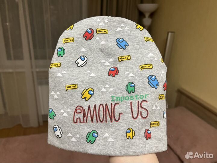 Комплект шапка и снуд для мальчика