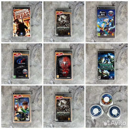 Диски для PSP