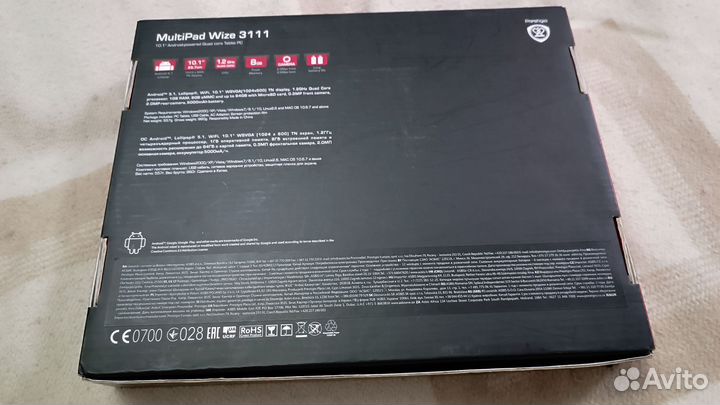 Планшет prestigio multipad wize 3111