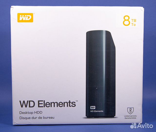 Внешний жесткий диск WD 8TB wdbwlg0080HBK-nesn