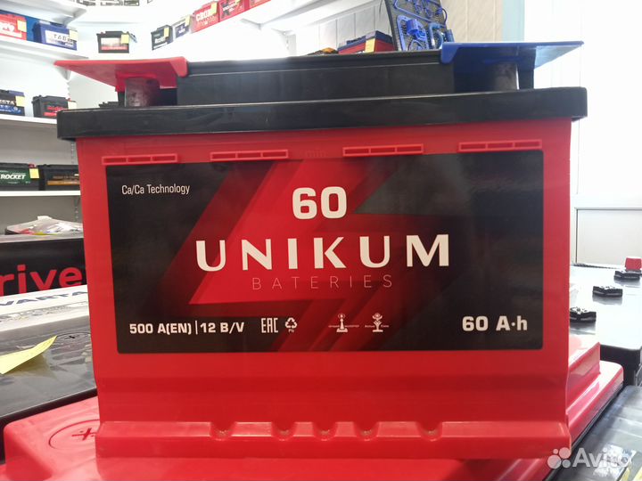 Аккумулятор unikum 60 оп и пп