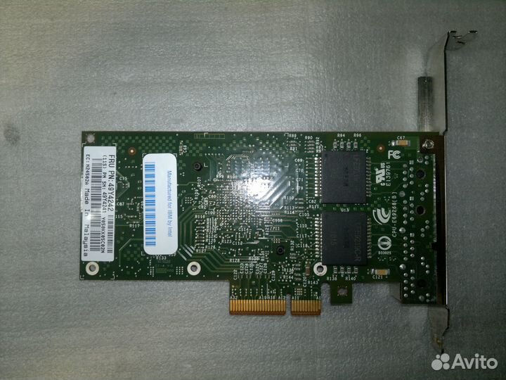 Сетевая карта intel E1G44HT (I340-T4) 4 x RJ45
