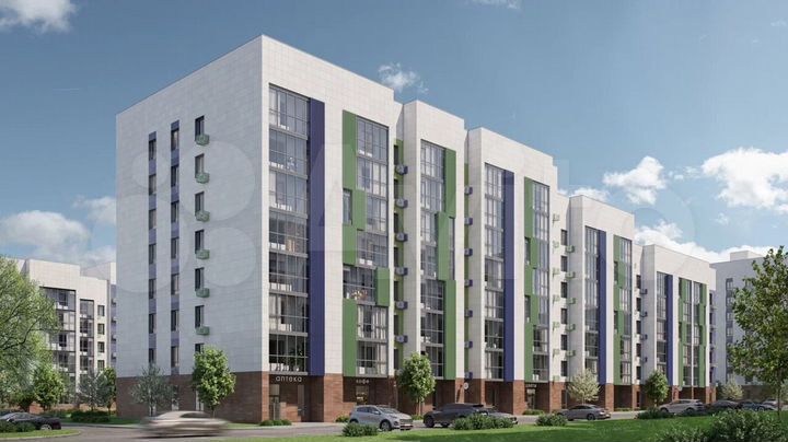 2-к. квартира, 58,3 м², 7/8 эт.