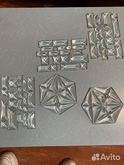 Хрустальные подвески для люстры СССР