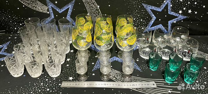 Стопки Бокалы Рюмки СССР