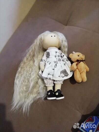 Интерьерная кукла тильда