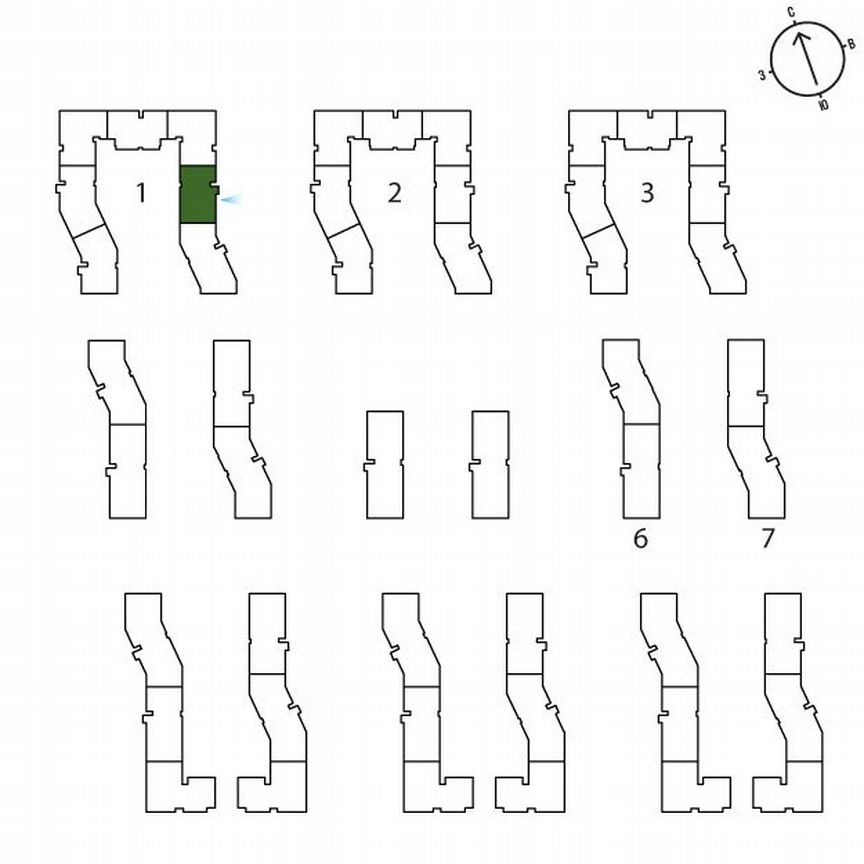 1-к. квартира, 38,8 м², 3/3 эт.