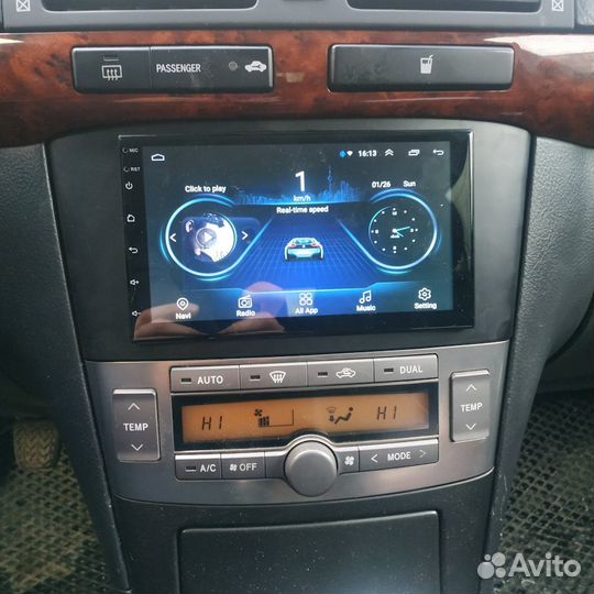 Магнитола Android на Toyota Avensis T250