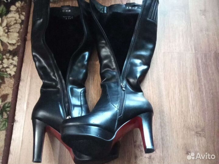 Сапоги зимние женские 38