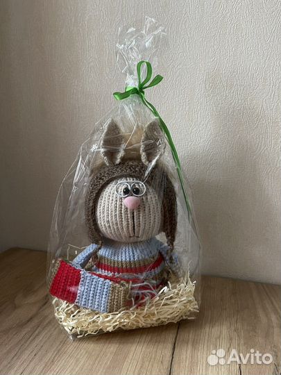 Мастер класс зайки (вязание)