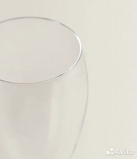 Zara home бокалы из кристаллина для шампанского