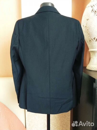 Костюм синий тройка 134