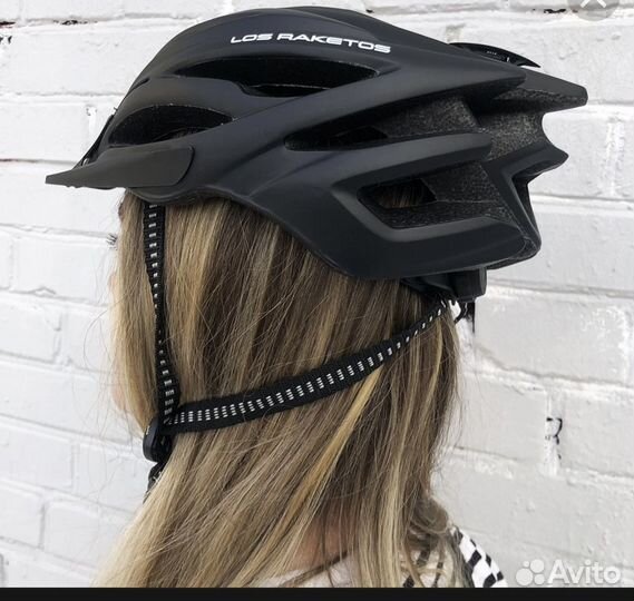 Велосипедный шлем Los Raketos vertigo Black