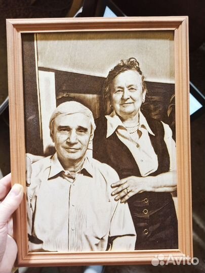 Выжигание портретов на дереве