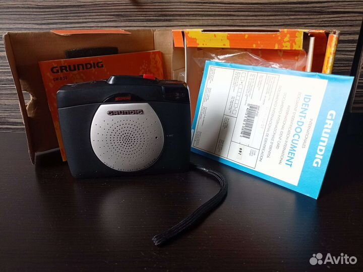 Кассетный диктофон Grundig GW-R 50 новый