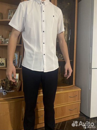 Брюки школьные,рубашки белые в ассортименте