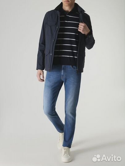 Поло хлопковое Paul & Shark