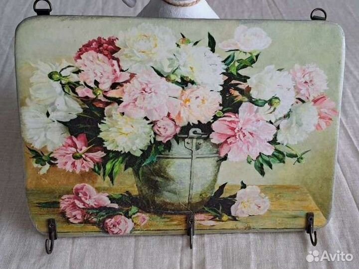 Подарок на новоселье вешалка ключница подруге маме