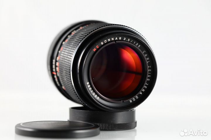 Объектив MC Carl Zeiss Jena Sonnar 135 mm f/ 3.5