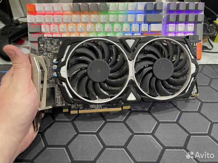 Msi rx 580 8gb armor 2304sp