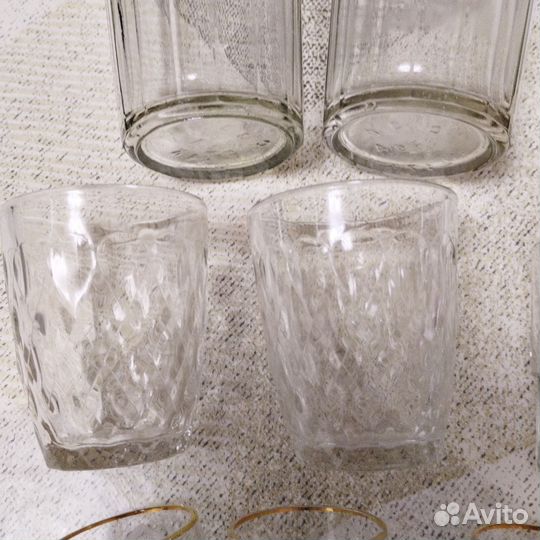 Рюмки, стопки, стаканы СССР