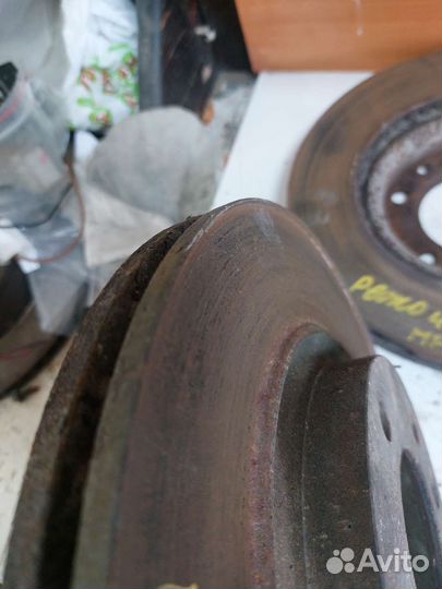 Диск тормозной Peugeot 407