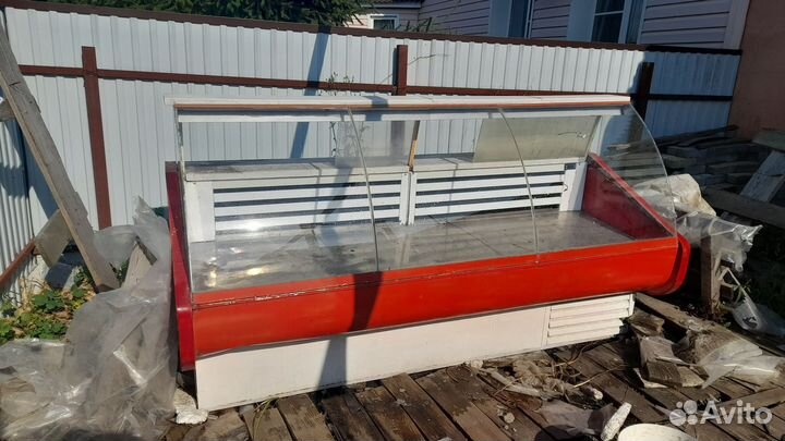 Витринный холодильник бу