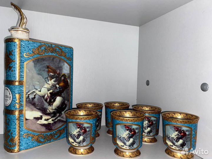 Штоф графин Наполеон 6 стопок