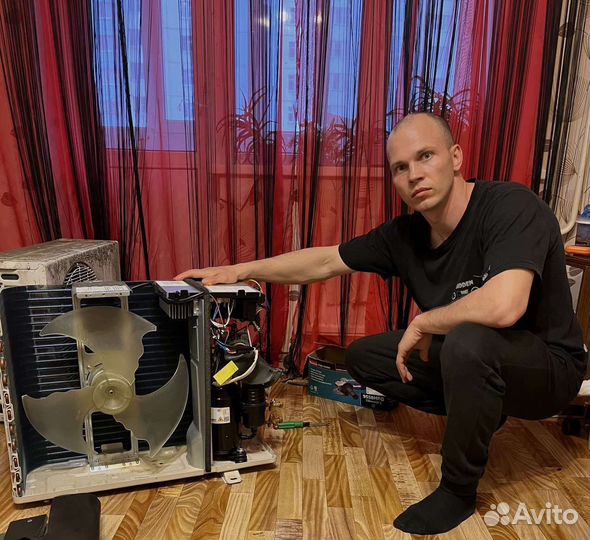 Ремонт Обслуживание Чистка Заправка Кондиционеров