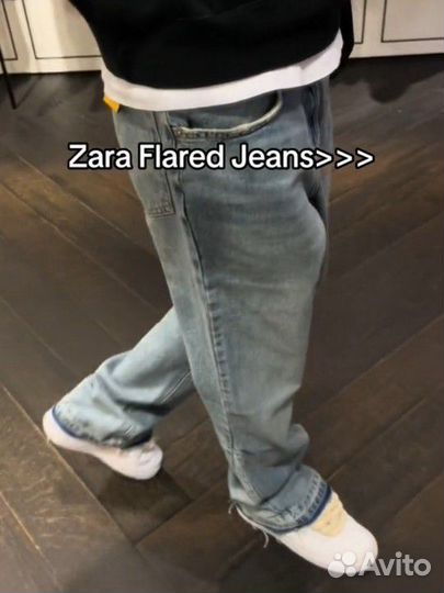 Джинсы Zara Viral Flared Jeans