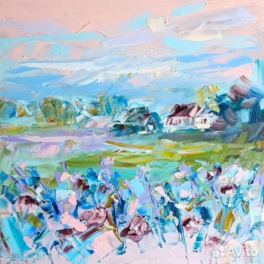 Картина маслом пейзаж