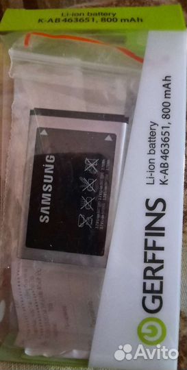 Аккумулятор для телефона samsung