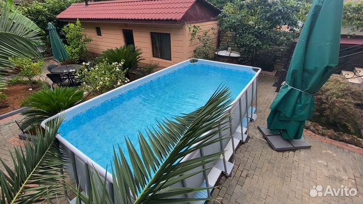 Огромный Каркасный Бассейн 488Х244Х122