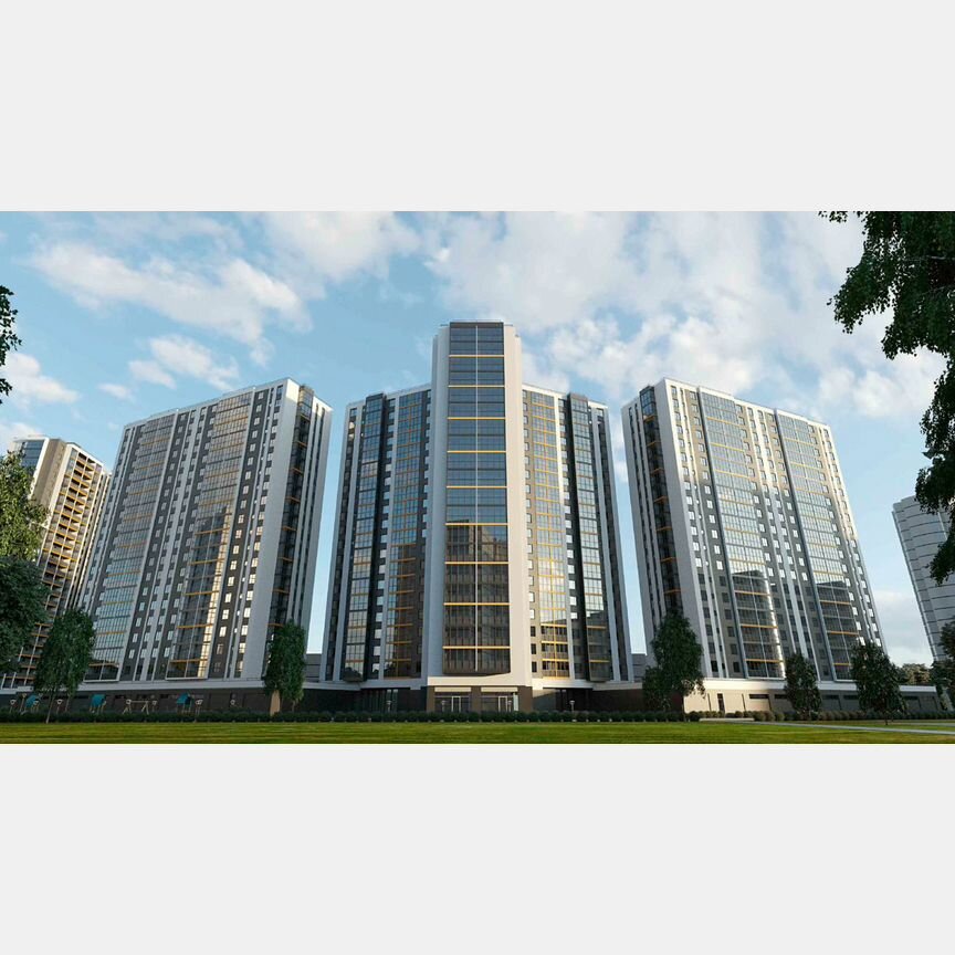 1-к. квартира, 27 м², 16/25 эт.