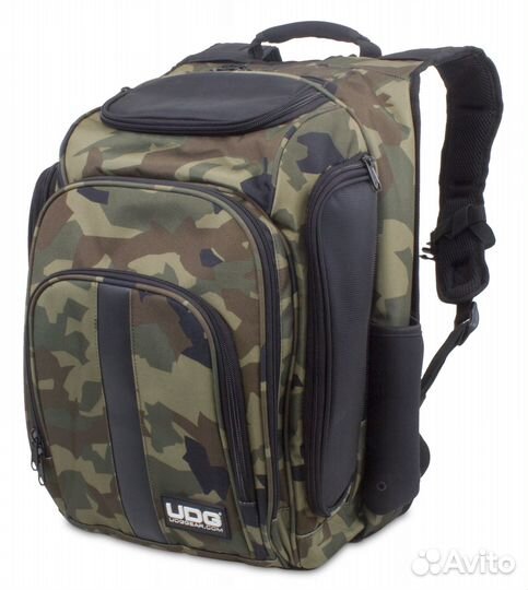 UDG Ultimate Digi BackPack Black Camo/Orange, высо