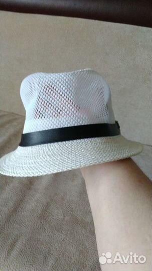 Шляпа летняя белая