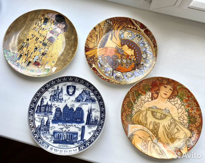 Тарелки настенные фарфор